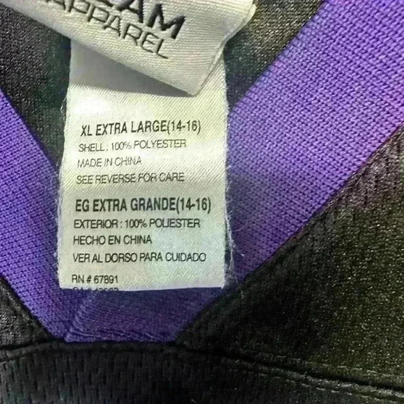 NFL Team Apparel Baltimore Ravens Kids Jersey size XL 14-16 - Picture 4 of 4